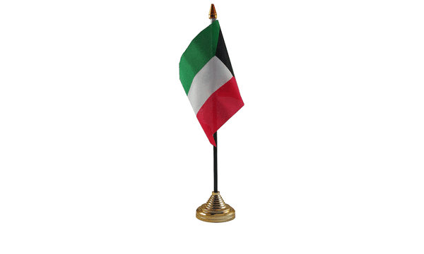 Kuwait Table Flags